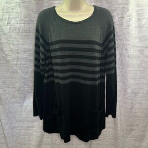 Jeanne Pierre 100% cotton womens sweater size XL